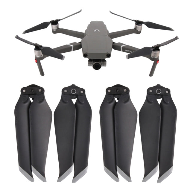 2 Pairs 8743F Low Noise Quick-release Propellers for DJI Mavic 2 Pro / Zoom, For DJI Mavic 2  2 Pairs Gold, For DJI Mavic 2  2 Pairs Silver