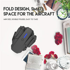 LS-E525 4K Double HD Camera Mini Foldable RC Quadcopter Drone Remote Control Aircraft, 4K Double HD Camera