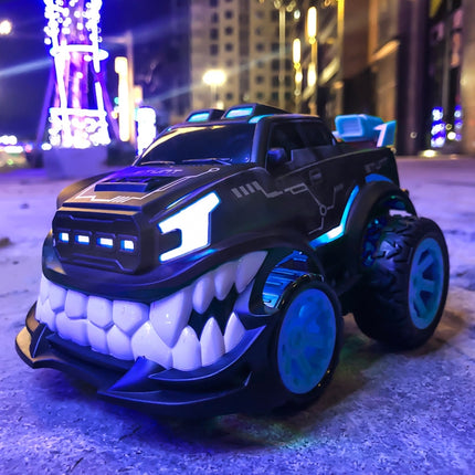 HD885J Devil Tooth Shape 360 Degree Upright Rotation Stunt Remote Control Car Electric Vehicle Toy