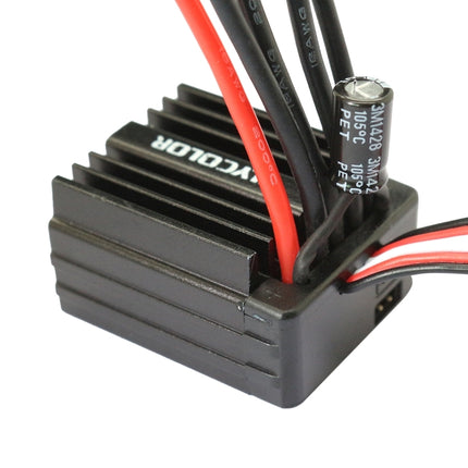 Flycolor Thunder Series 18A Sensorless Brushless Electronic Speed Controller for RC Car, 18A