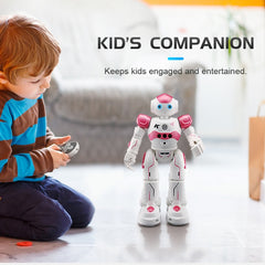 JJR/C R2 CADY WIDA RC Robot Gesture Sensor Dancing Intelligent Program Toy Gift for Children Kids Entertainment with Remote Control, R2