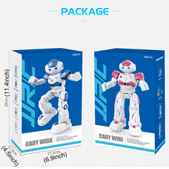 JJR/C R2 CADY WIDA RC Robot Gesture Sensor Dancing Intelligent Program Toy Gift for Children Kids Entertainment with Remote Control, R2