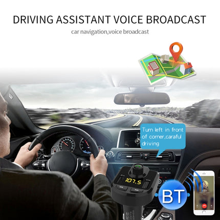 Dual USB Charger, Support Bluetooth / Micro SD Card / TF Card / USB Disk, BT36