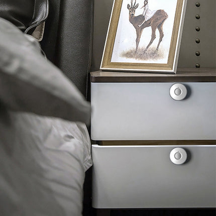 T5 Square Version Aluminum Alloy Panel Fingerprint Drawer Lock