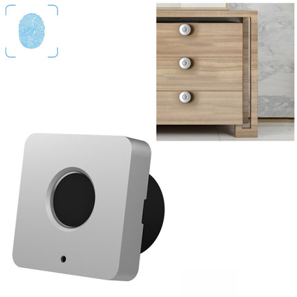 T5 Square Version Aluminum Alloy Panel Fingerprint Drawer Lock