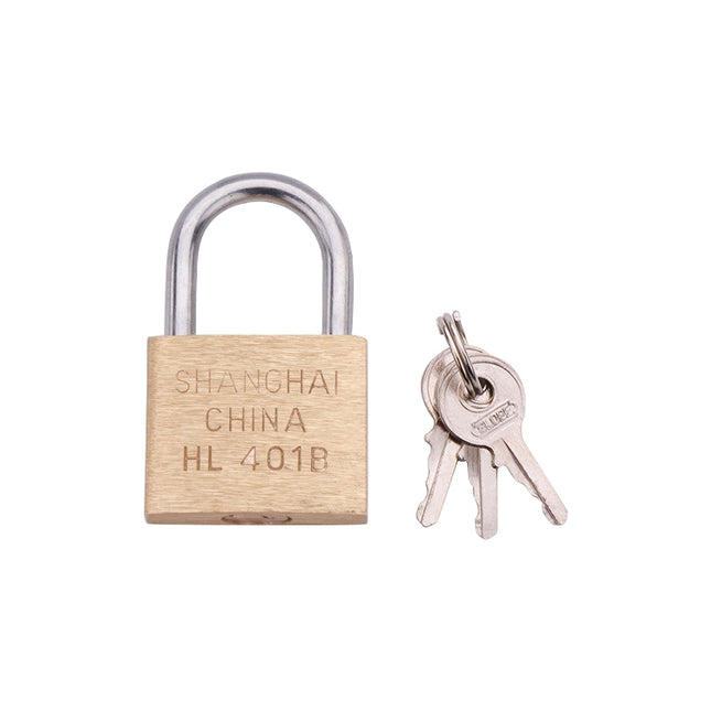 Copper Padlock Small Lock, Style: Short Lock Beam, 20mm Open