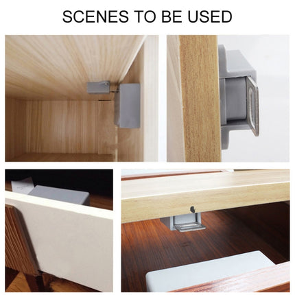 T3 ABS Magnetic Card Induction Lock Invisible Bilateral Open Cabinet Door Lock