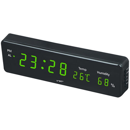Combinatorial Alarm Clock Practical Digital Hanging Dual-purpose LED Clock, EU Plug