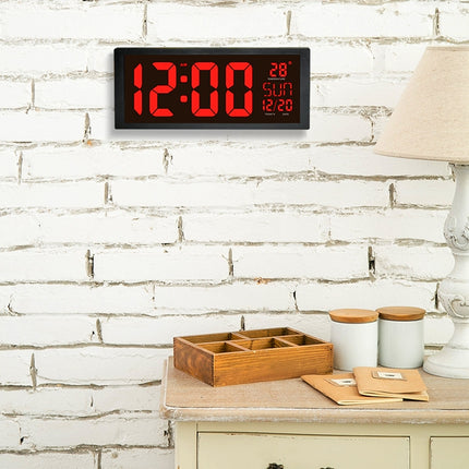 Wall Clock Summer Time Large Screen Clock Living Room Decoration
