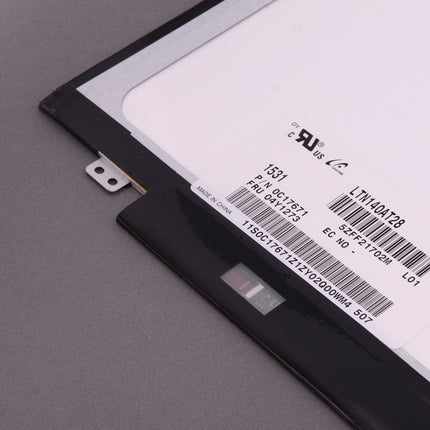 LTN140AT28 14 inch 16:9 High Resolution 1366 x 768 Laptop Screens 40 Pin LED TFT Panels, LTN140AT28