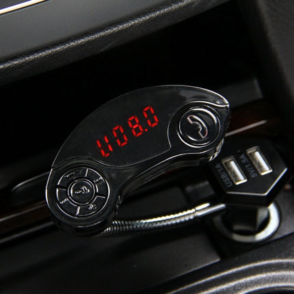 GT86 Dual USB Charger Car Bluetooth FM Transmitter Kit, Support LCD Display / TF Card Music Play / Hands-free, GT86 (Black), GT86 (Gold), GT86 (Silver)