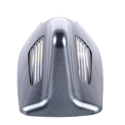 Solar Colorful Light Anti Collision Shark Fin Car Taillight LED Flash Warning Light Caution Light