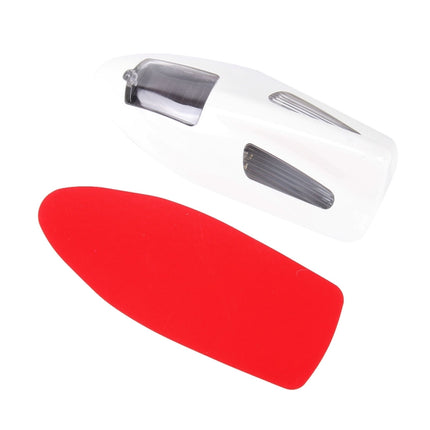 Solar Colorful Light Anti Collision Shark Fin Car Taillight LED Flash Warning Light Caution Light