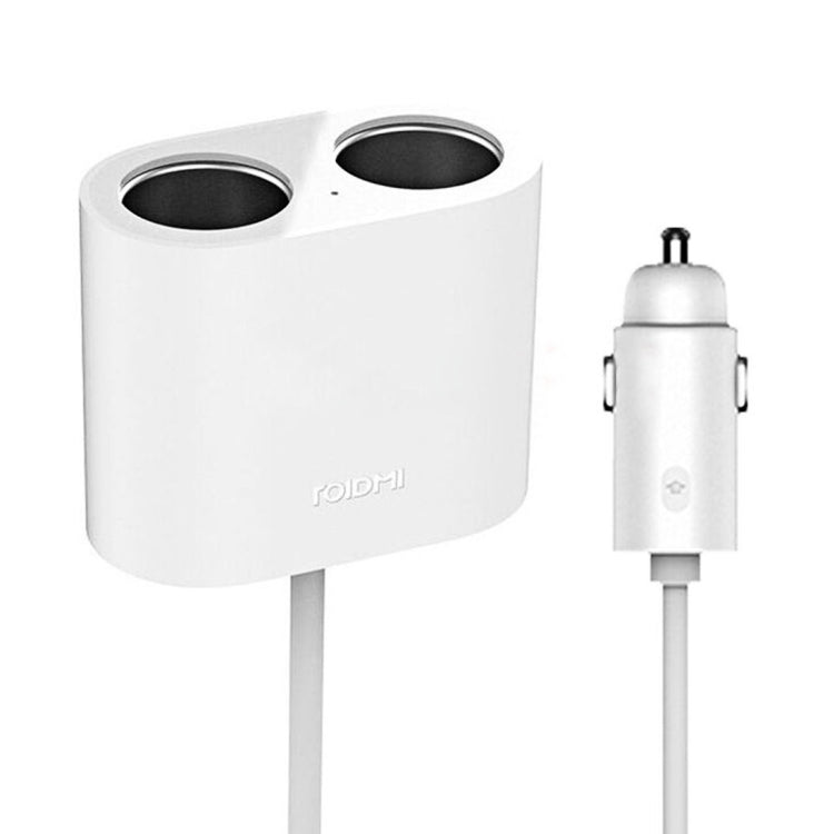 Original Xiaomi Youpin ROIDMI 2 in 1 120W 10A Car Cigarette Lighter + Dual USB Port Quick Charge Car Charger
