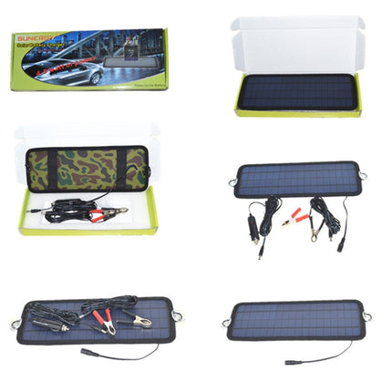 4.5W Portable Car Automobile Boat Battery Solar Cells Rechargeable Power Battery Charger