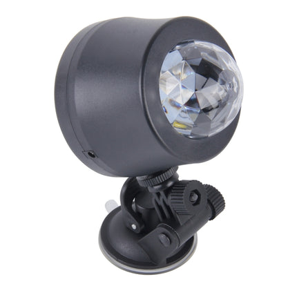 5V 6W Colorful Car Decoration DJ Light Sound Activated Strobe Effect Atmosphere Light Star Music Light Lamp with 6 RGB LED Lights, Cable Length:4m