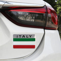 Shield Shape Metal Car Badge Decorative Sticker, Size: Small