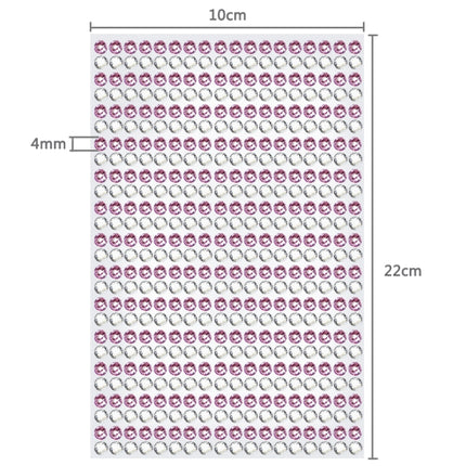 4mm Glitter Crystal Diamond Decoration / Shining Rhinestone Sticker for Car Sticker & Cell Phone Ornament