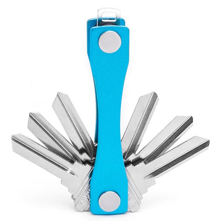 Portable Metal Key Storage Clip, (Black), (Orange), (Pink), (Green), (Grey), (Red)