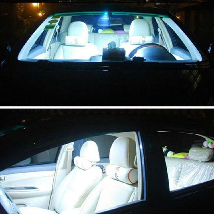 2 PCS 41mm 2W 240LM White Light 24 LED SMD 4014 Error Free License Plate Lights Car Light Bulb