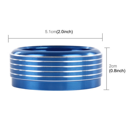 3 PCS Car Aluminum Air Conditioner Knob Case For Subaru