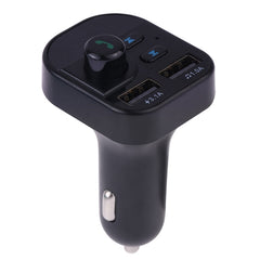 805E Dual USB Charging Bluetooth FM Transmitter MP3 Music Player Car Kit, Support Hands-Free Call  & Read TF Card / U Disk Music, 805E