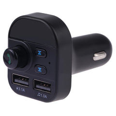 805E Dual USB Charging Bluetooth FM Transmitter MP3 Music Player Car Kit, Support Hands-Free Call  & Read TF Card / U Disk Music, 805E