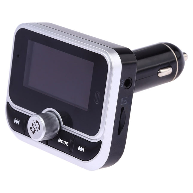 BC32 Dual USB Charging Bluetooth Hand-free Car Charger FM Transmitter MP3 Music Player Car Kit, Support Hands-Free Call & Micro SD Recording & Voltage Detection, BC32