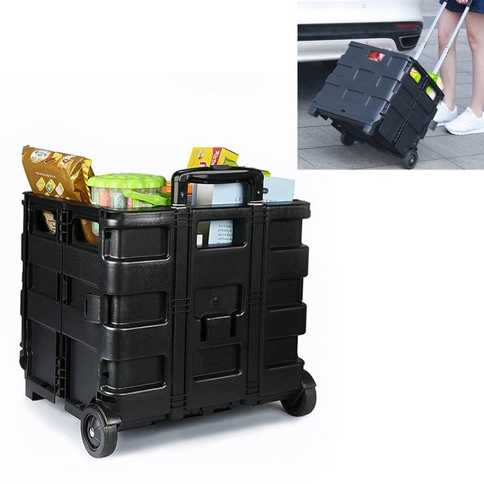 Multi-functional Folding Car Storage Reserve Box Pull-rod Box, Car Storage Reserve Box