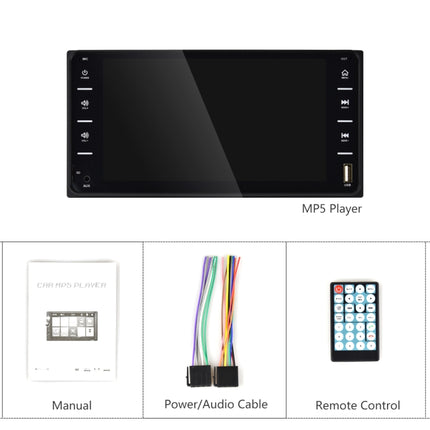 848V 16 7 inch Multi-touch Screen Car GPS Navigator, Support TF Card / USB / AUX / MP5 Player / Android & iPhone Mirror Links, 848V