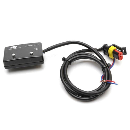 CNSPEED Car Tail Gas Digital Display Thermometer with Sensor P-ETM-01, Car Tail Gas Digital Display Thermometer