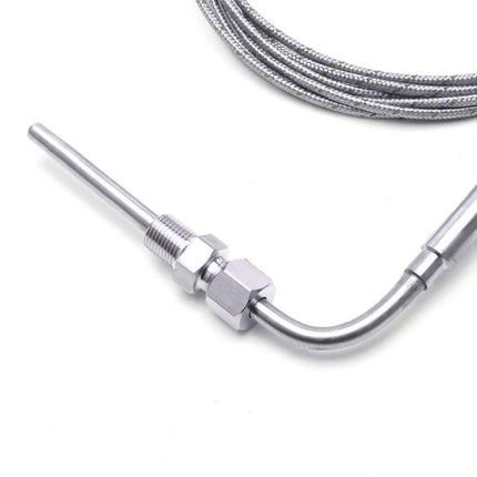 CNSPEED Car Tail Gas Digital Display Thermometer with Sensor P-ETM-01, Car Tail Gas Digital Display Thermometer