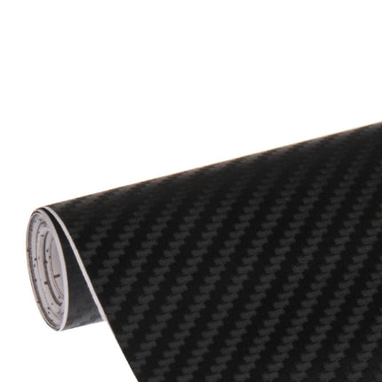 Car Decorative 3D Carbon Fiber PVC Sticker, Size: 152cm x 50cm