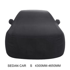 Anti-Dust Anti-UV Heat-insulating Elastic Force Cotton Car Cover for Sedan Car, Size: S, 4.3m~4.65m, Size: S, 4.3m~4.65m