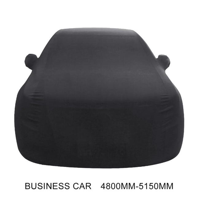 Anti-Dust Anti-UV Heat-insulating Elastic Force Cotton Car Cover for Business Car, Size: 4.8m~5.15m, Size: 4.8m~5.15m