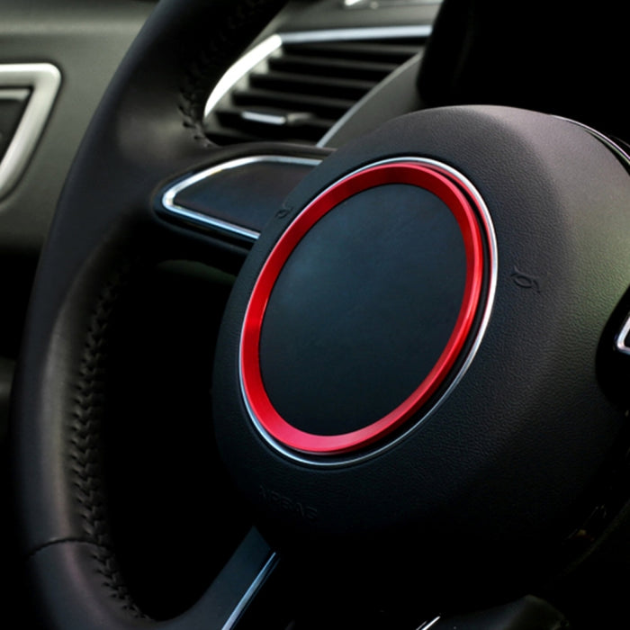Car Aluminum Steering Wheel Decoration Ring For Audi, For Audi