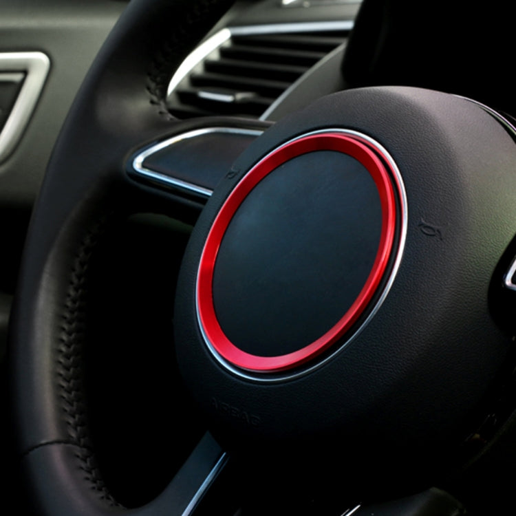 Car Aluminum Steering Wheel Decoration Ring For Audi