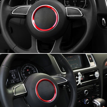 Car Aluminum Steering Wheel Decoration Ring For Audi