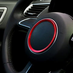 Car Aluminum Steering Wheel Decoration Ring For Audi