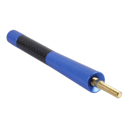 Carbon Fiber Aluminum Short Antenna Polished Universal Screws Base(Big Size)
