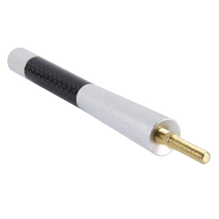 Carbon Fiber Aluminum Short Antenna Polished Universal Screws Base(Big Size), 12cm