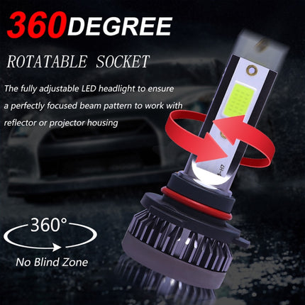 2 PCS H1 DC9-36V / 36W / 3000K / 6000LM IP68 Car / Motorcycle Mini COB LED Headlight Lamps / Fog Light