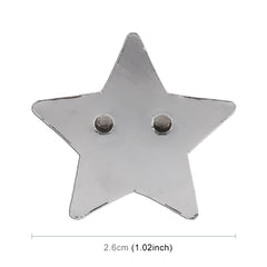 Star Pattern Car Metal Body Decorative Sticker