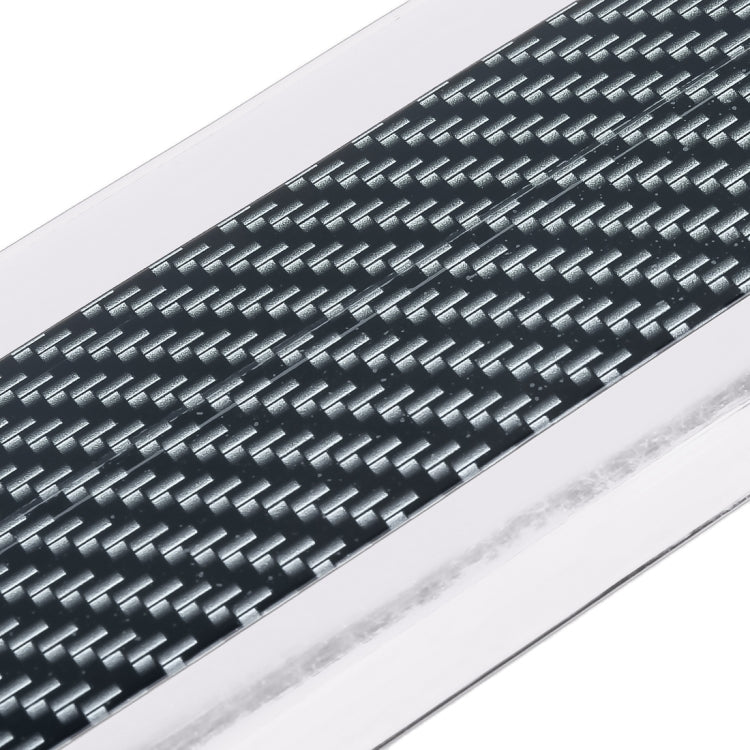 Universal Electroplate Carbon Fibre Car Door Threshold Decoration Strip Decorative Sticker, Size : 3CM x 2M