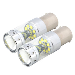 2 PCS 1156 60W 1200 LM 6000K Car Auto Brake Lights Turn Light Backup Light with 12 CREE XB-D Lamps, DC 12V