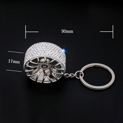 Portable Car Diamond Key Chain Key Rings
