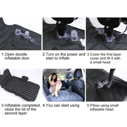 Universal Car Travel Inflatable Mattress Air Bed Camping Back Seat Couch, Size: 90 x 135cm