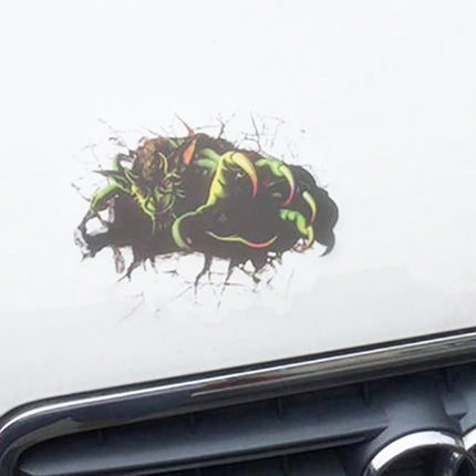 3D Characteristic Digital Simulation Car Paper Sticker