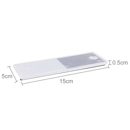 10 PCS Car Rear Bumper Warning Plastic Reflector and Sign