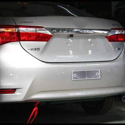 10 PCS Car Rear Bumper Warning Plastic Reflector and Sign